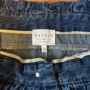 Boutique denim skirt